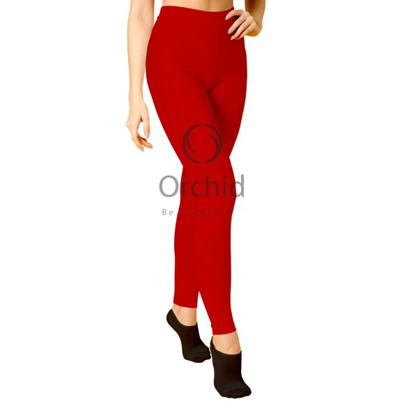 Women Tights Cotton Red