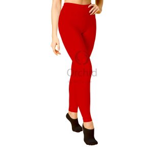 women tights cotton Red