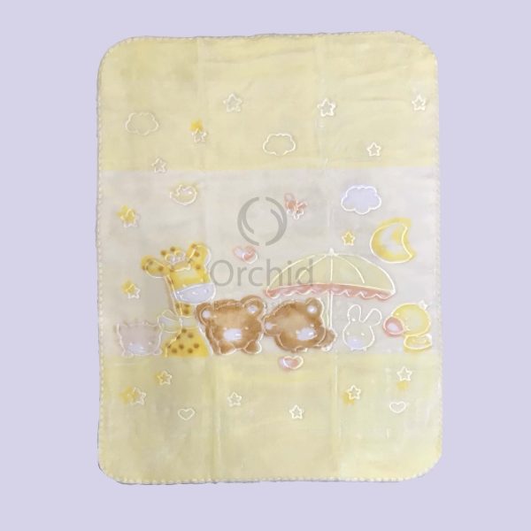 Baby Blanket Mora Yellow