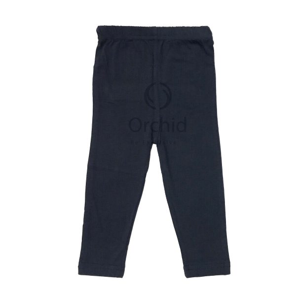 Toddler Tights Cotton Navy Blue