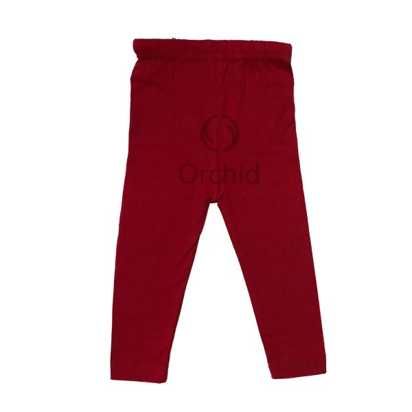 Toddler Tights Cotton Red
