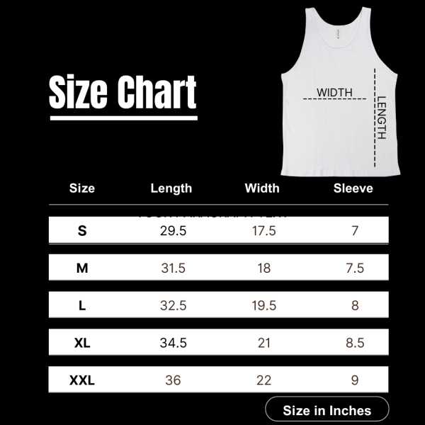Orchid Men & Brief Size Chart