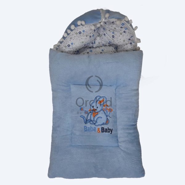 Baby Carry Nest Sweet Cotton Blue BaBa BaBy