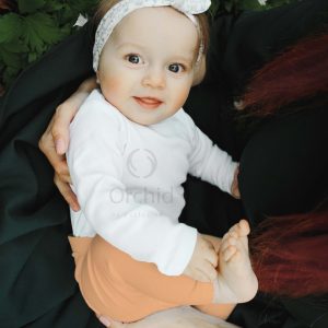 Infant Tights Peach