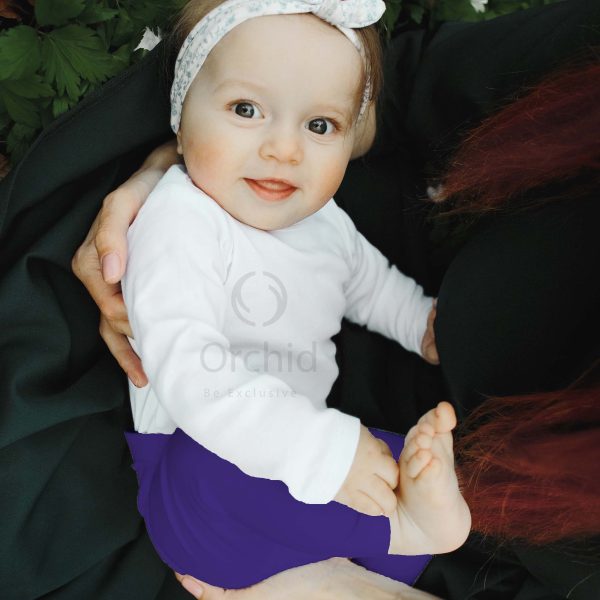 Infant Tights Purple