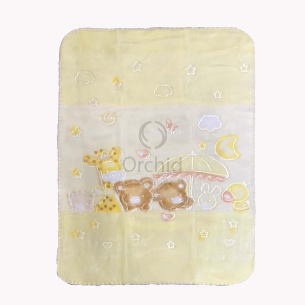 Baby Blanket Mora Yellow