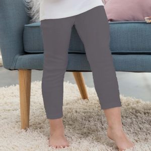 Toddler Tights Cotton Gray