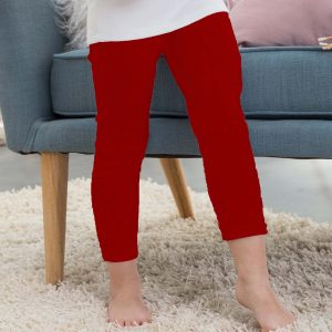 Toddler Tights Cotton Maroon