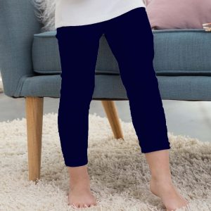 Toddler Tights Cotton Navy Blue