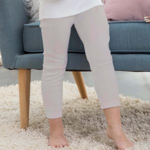 Toddler Tights Cotton Off White