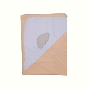 Wrapping Sheet Cotton Peach Cloud