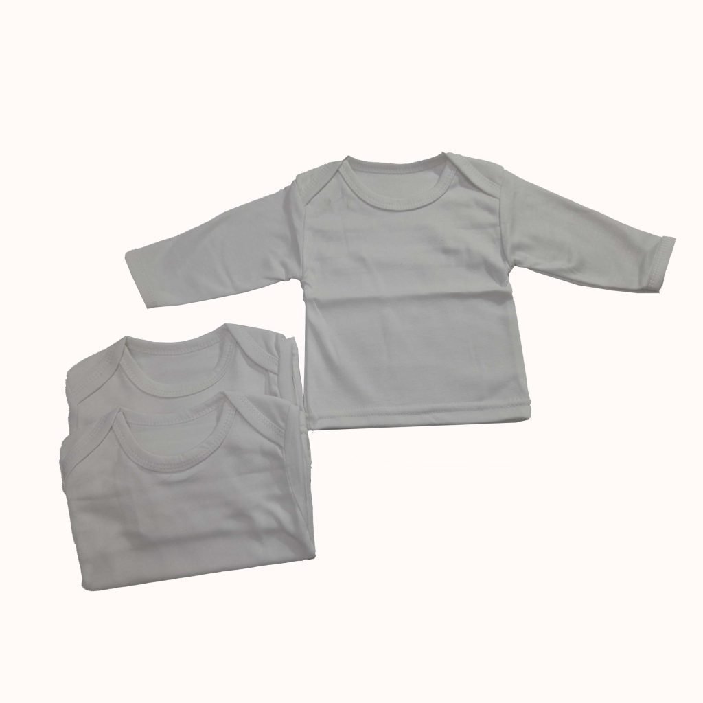 Infant 3 Pc Cotton Vest Full Sleeve - Orchid | Premium Innerwear Pakistan