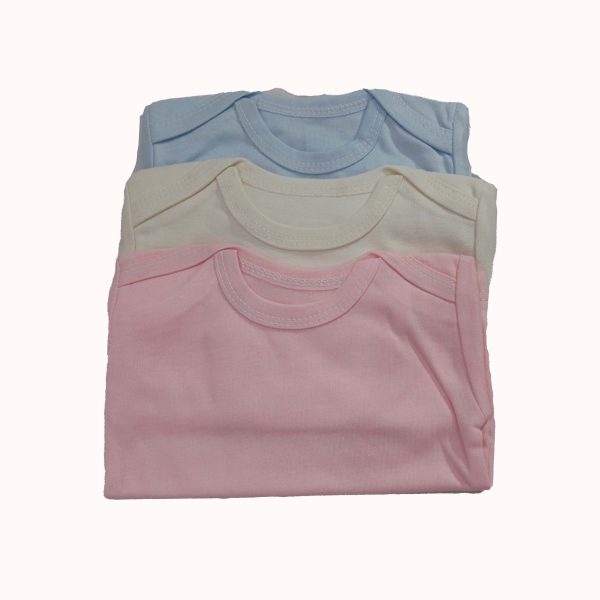 Baby Full Sleeve Round Neck Vest Pack Of 3 color
