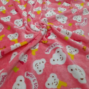 Light Blanket Pink bear