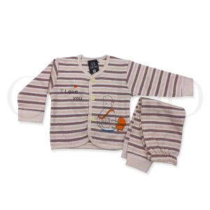 Baby Clothing Striped Brown