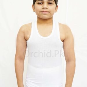 Boys' Sleeveless Pure Cotton Vest - Anti-Rash & Anti-Bacterial