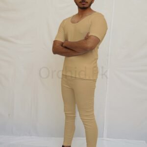 Men Half sleeve & Tights Set Skin