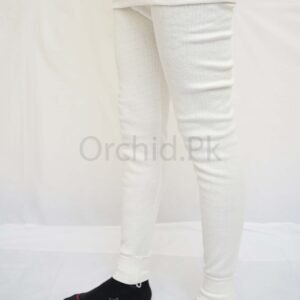 Men Thermal Bottom Off White