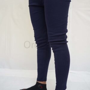 Men Tights Winter Navy Blue