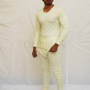 Men Woolen Thermal Wear Off White