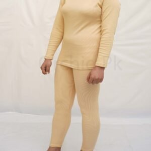 Women High Neck & Tights Set Skin