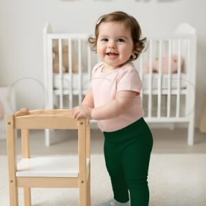 Infant Summer Cotton Tights – Soft Breathable Stretch Fabric for Babies