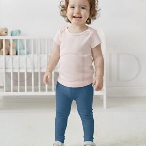 Toddler Summer Cotton Tights – Soft Breathable Stretch Fabric for Kids | Orchid.pk