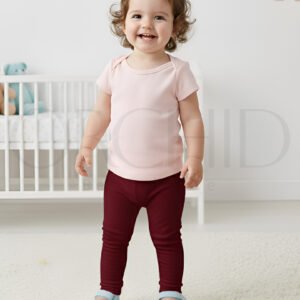 Toddler Summer Cotton Tights – Soft Breathable Stretch Fabric for Kids | Orchid.pk