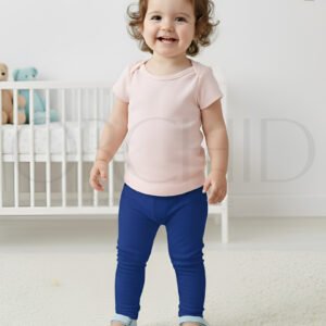 Toddler Summer Cotton Tights – Soft Breathable Stretch Fabric for Kids | Orchid.pk