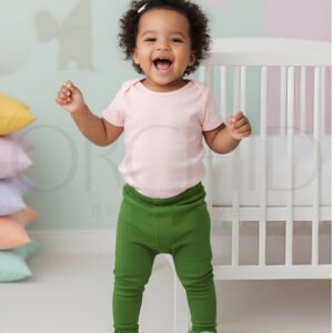 Infant Summer Cotton Tights – Soft Breathable Stretch Fabric for Babies