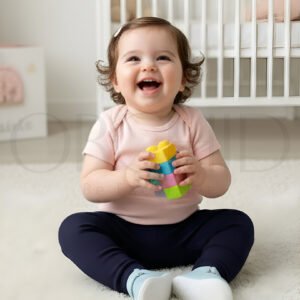 Infant Summer Cotton Tights – Soft Breathable Stretch Fabric for Babies