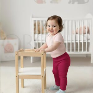 Infant Summer Cotton Tights – Soft Breathable Stretch Fabric for Babies