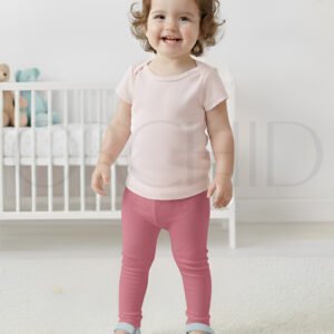 Toddler Summer Cotton Tights – Soft Breathable Stretch Fabric for Kids | Orchid.pk