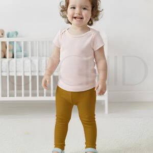 Toddler Summer Cotton Tights – Soft Breathable Stretch Fabric for Kids | Orchid.pk