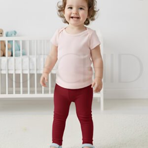 Toddler Summer Cotton Tights – Soft Breathable Stretch Fabric for Kids | Orchid.pk