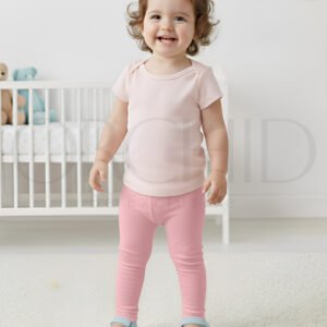 Toddler Summer Cotton Tights – Soft Breathable Stretch Fabric for Kids | Orchid.pk