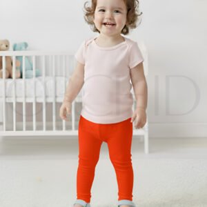 Toddler Summer Cotton Tights – Soft Breathable Stretch Fabric for Kids | Orchid.pk