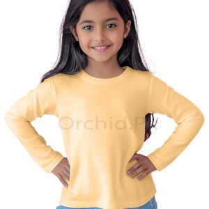 Girls Summer Round Neck Full Sleeve Skin
