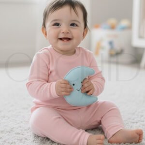 “Infant Round Neck Winter Set – 98% Cotton 2% Spandex – Soft Warm Outfit for Babies – orchid.pk”