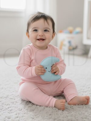 “Infant Round Neck Winter Set – 98% Cotton 2% Spandex – Soft Warm Outfit for Babies – orchid.pk”