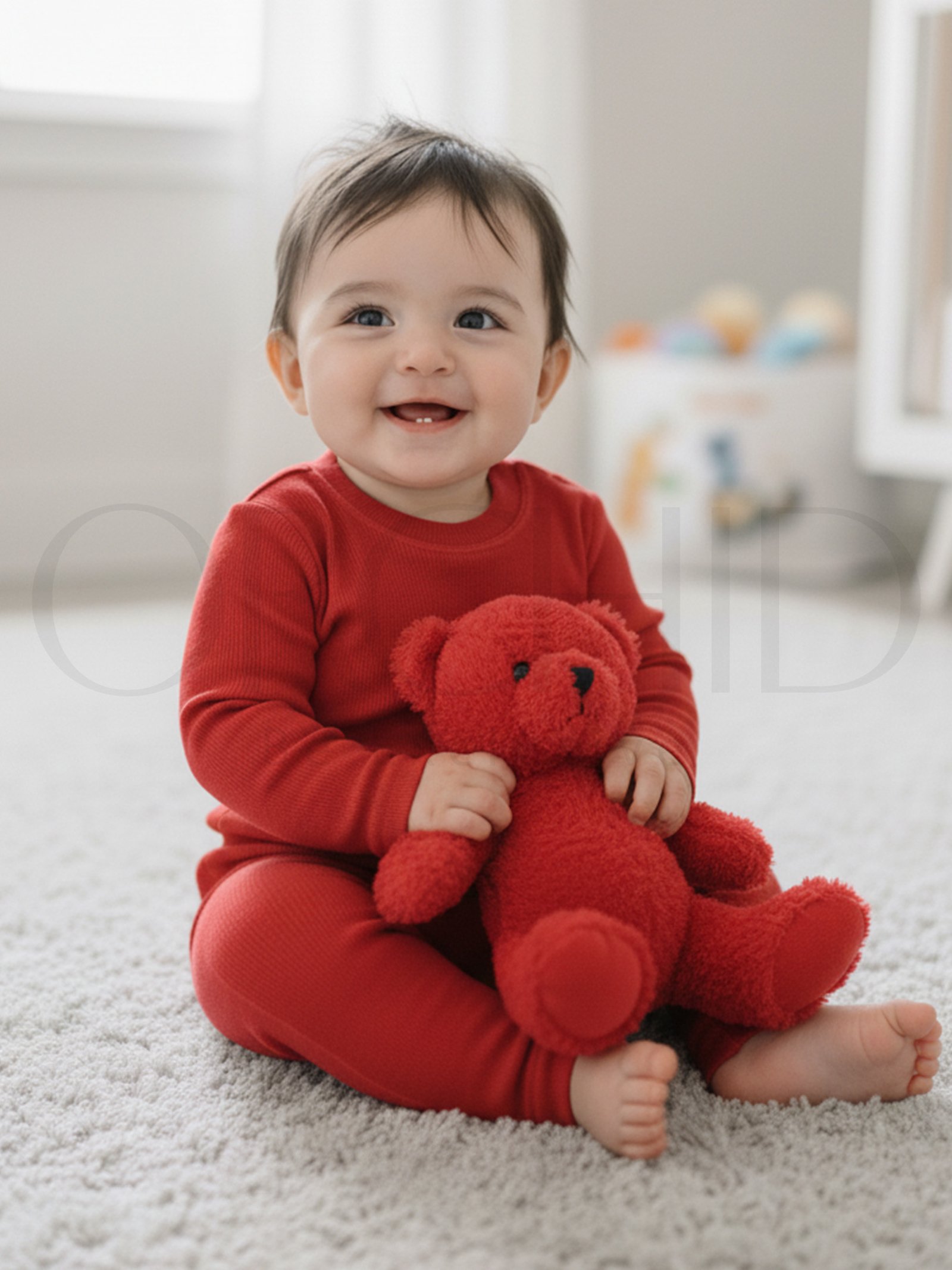 “Infant Round Neck Winter Set – 98% Cotton 2% Spandex – Soft Warm Outfit for Babies – orchid.pk”