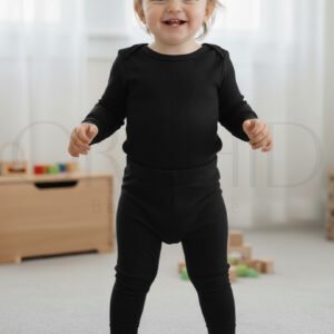 Toddler Cotton Tights – 2x1 Knitted Winter Wear – Soft Stretchable Warm TIGHTS– orchid.pk