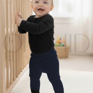 Infant Rib Tights – 2x1 Knitted Fabric – Cotton 98% Spandex 2% – orchid.pk