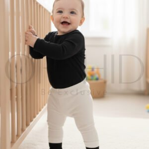 Infant Rib Tights – 2x1 Knitted Fabric – Cotton 98% Spandex 2% – orchid.pk