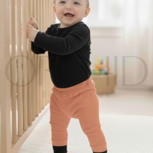Infant Rib Tights – 2x1 Knitted Fabric – Cotton 98% Spandex 2% – orchid.pk