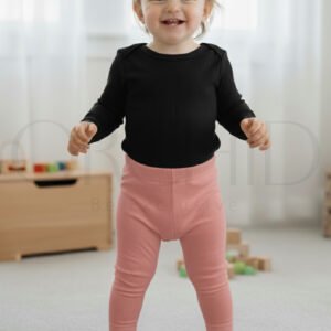 Toddler Cotton Tights – 2x1 Knitted Winter Wear – Soft Stretchable Warm TIGHTS – orchid.pk