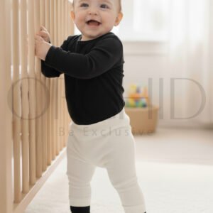Infant Rib Tights – 2x1 Knitted Fabric – Cotton 98% Spandex 2% – orchid.pk