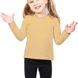 Girls Round Neck Skin