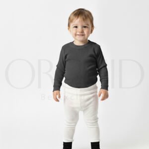 Toddler Round Neck Winter Set – 2x1 Knitted Cotton – Soft & Stretchable Warm Wear – orchid.pk