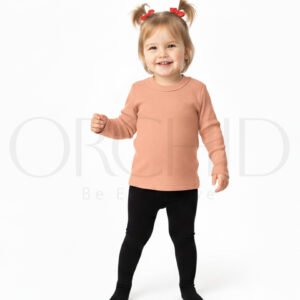 Toddler Round Neck Winter Set – 2x1 Knitted Cotton – Soft & Stretchable Warm Wear – orchid.pk